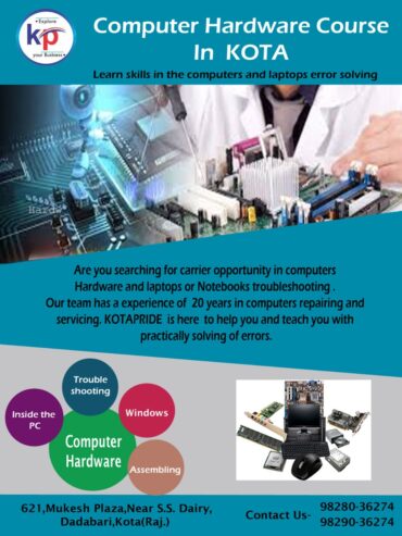 Computer Hardware and Laptop hardware Skills courses in india