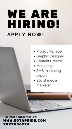 Job’s For Digital Marketing Expert Kota Rajasthan