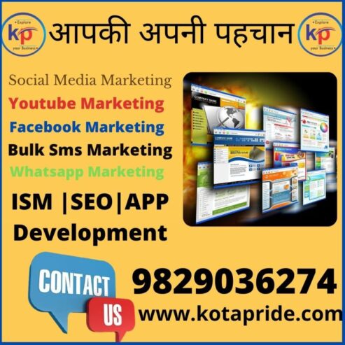 Social Media Marketing in Talwandi, jhawar nagar Kota with Kotapride 