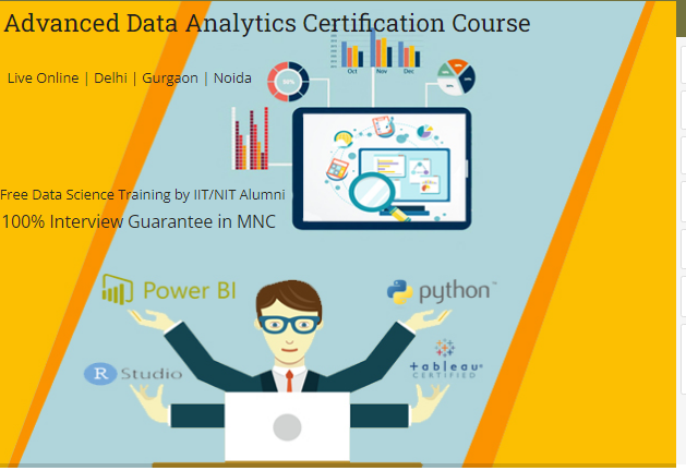 Google Data Analyst Academy Training in Delhi,110034 [100% Job, Update New MNC Skills in ’24] New FY 2024 Offer, NCR in Microsoft Power BI Certification in Gurgaon, Free Python Data Science in Noida, Training and SAS Course in New Delhi, SLA Consultants India,