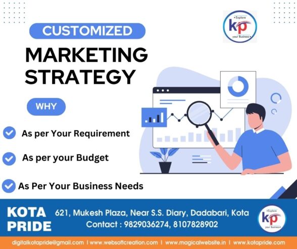 Custom Digital Marketing Strategy For New Businesses and Shops in kota Rajasthan