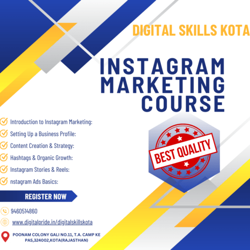 Instagram Marketing Course – Digital Skills Kota